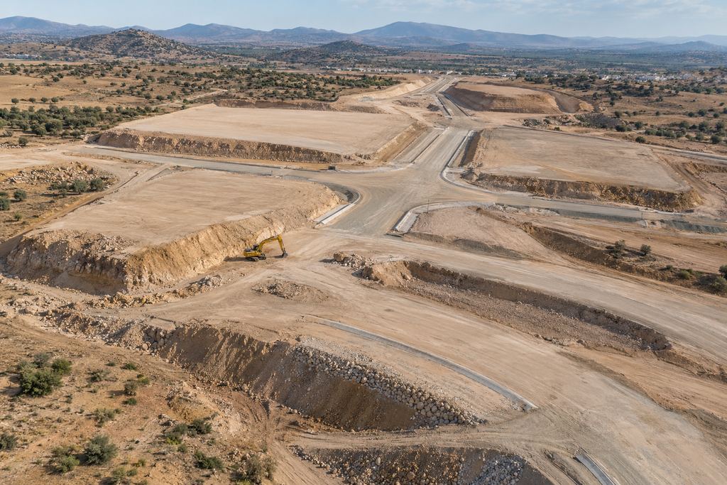 Plateformes de terrassement et aménagement routier